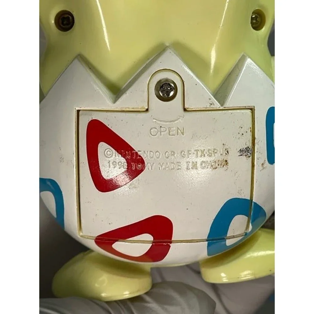 Pokemon Togepi Electronic Action Figure Nintendo TOMY 1998 UNTESTED FOR PARTS